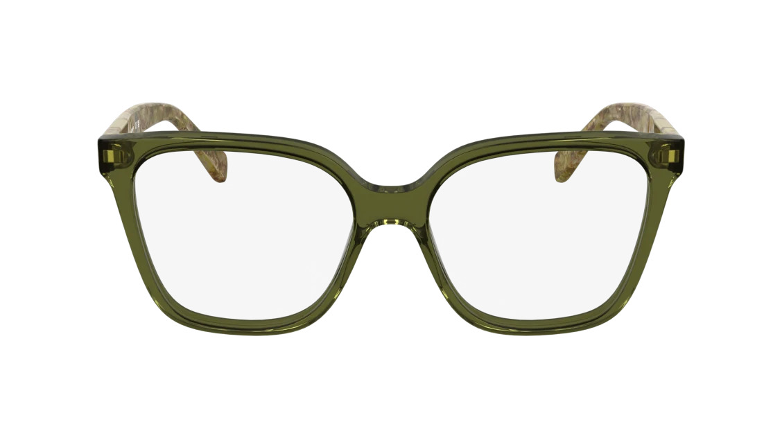 Longchamp LO2765 Eyeglasses 319 Transparent Khaki 55mm