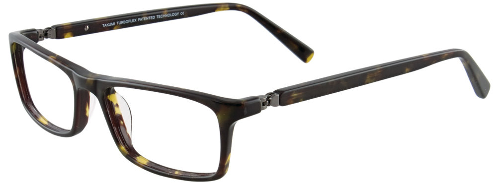 TAKUMI TK906 Eyeglasses 060 Tortoise Green 51mm