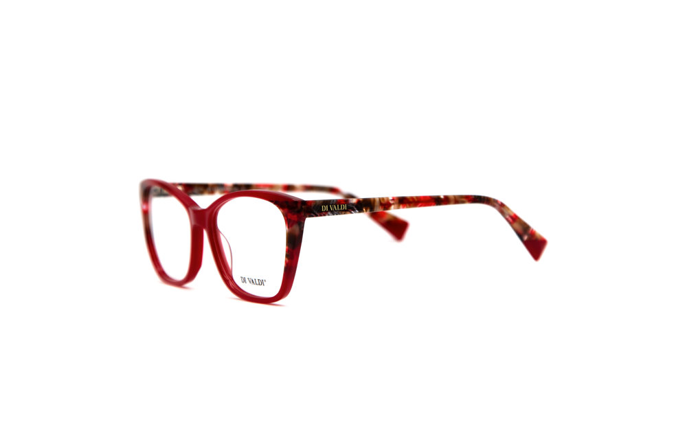 DIVALDI OPT DVO8226 Eyeglasses 030 RED&DEMI RED 54mm