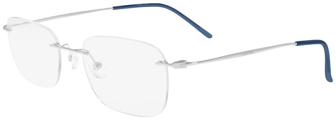 Calvin Klein CK22125TD Eyeglasses 414 Blue 52mm