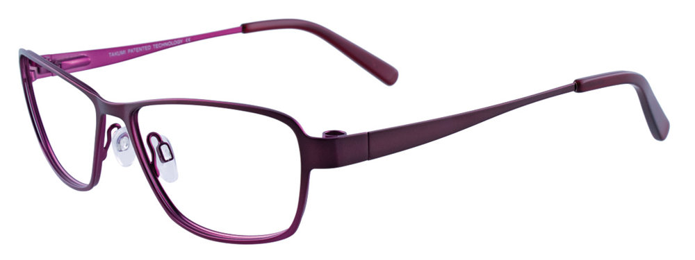 TAKUMI TK915 Eyeglasses 080 Satin Eggplant & Fuchsia 53mm