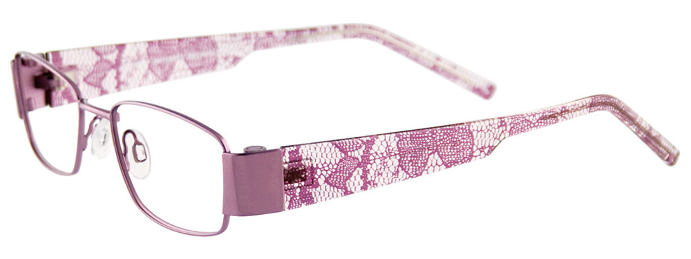 EASYCLIP EC255 Eyeglasses 080 Satin Lilac 47mm