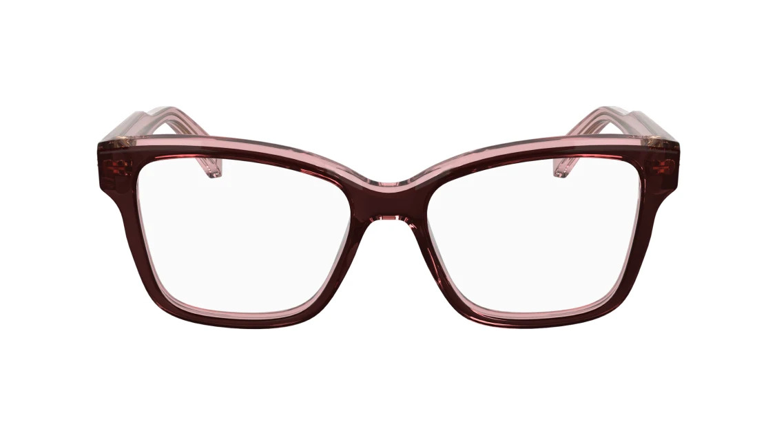 Longchamp LO2770 Eyeglasses 601 Transparent Burgundy 53mm