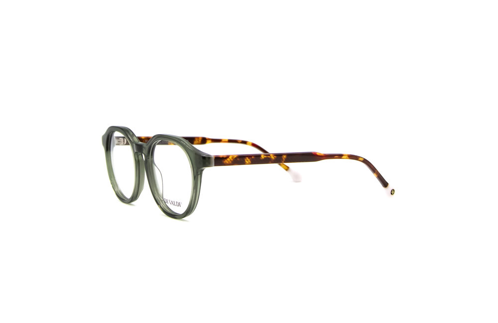 DIVALDI OPT DVO8251 Eyeglasses 060 KHAKI & DEMI BROWN TEMPLES 49mm