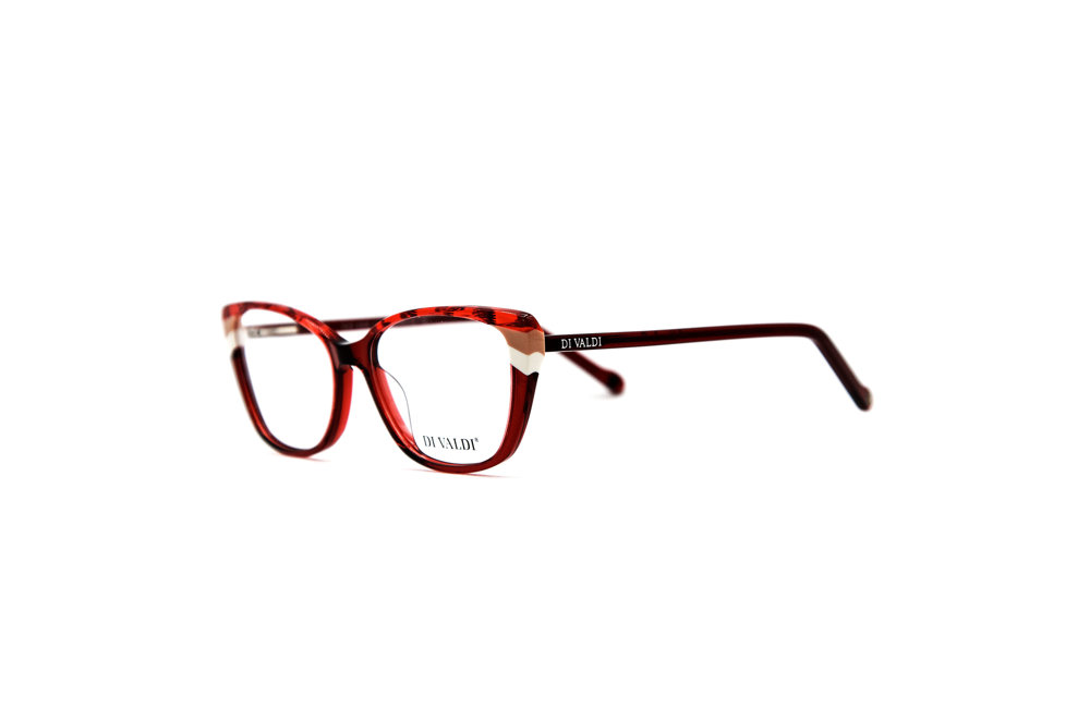 DIVALDI OPT DVO8206 Eyeglasses 030 Red 52mm