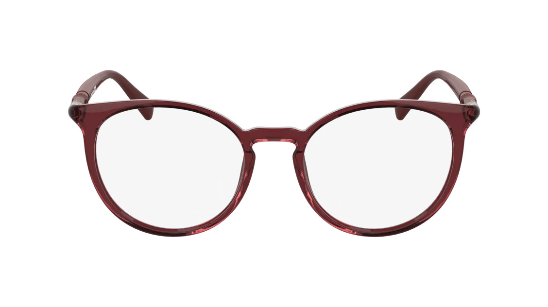 Longchamp LO2768 Eyeglasses 601 Transparent Burgundy 52mm