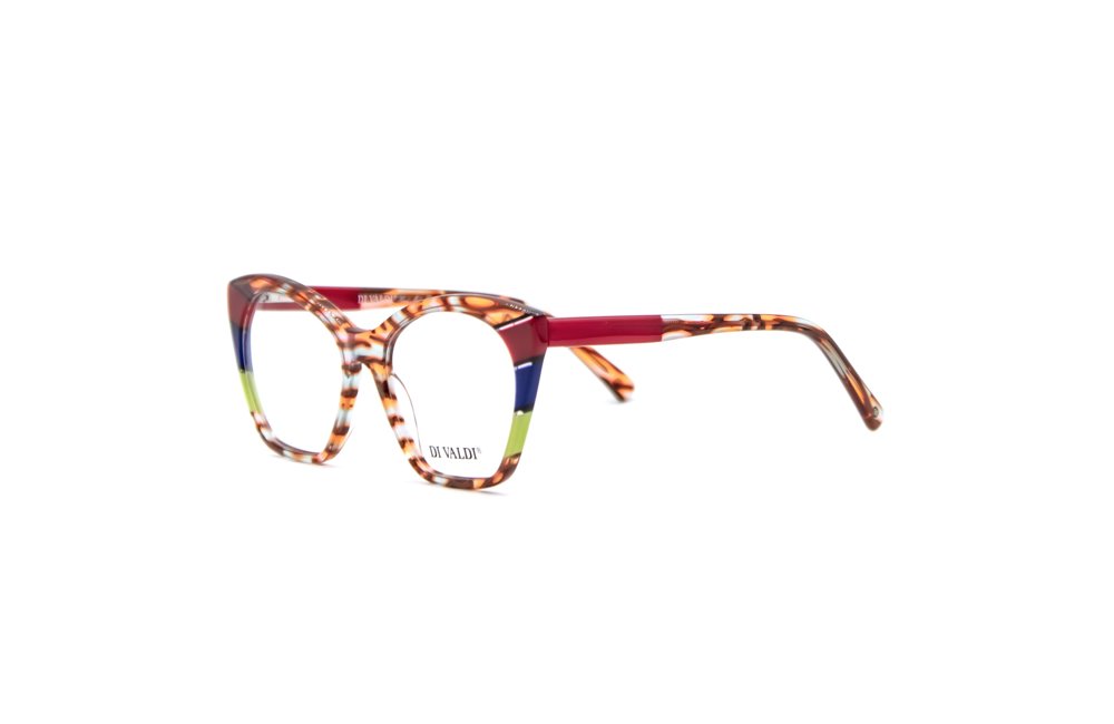 DIVALDI OPT DVO8257 Eyeglasses 030 DVO8257. Red 5218 52mm