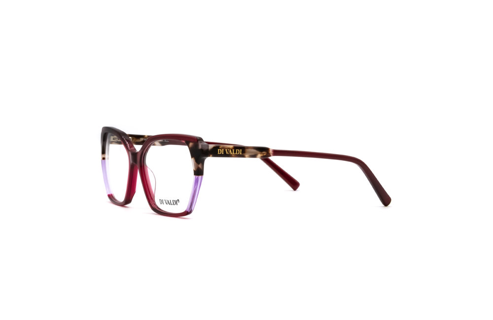 DIVALDI OPT DVO8274 Eyeglasses 030 BURG DEMI BRN & LILAC 54mm