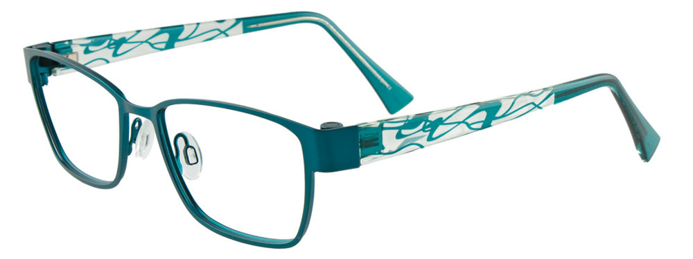 EASYCLIP EC292 Eyeglasses 060 Satin Teal 52mm