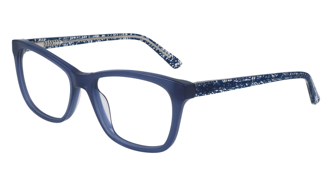 Bebe BB5213 Eyeglasses 420 Navy Crystal mm