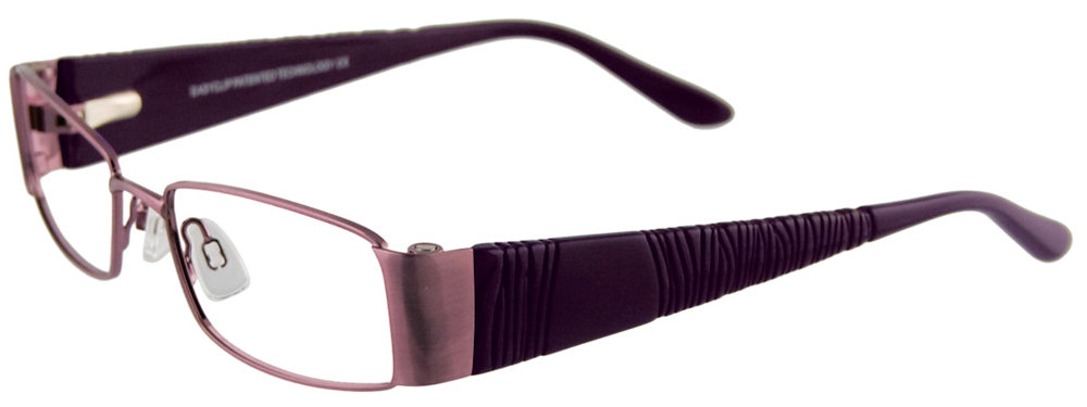 EASYCLIP EC215 Eyeglasses 080 Satin Lilac 49mm