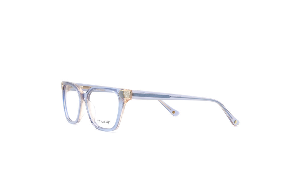 DIVALDI OPT DVO8276 Eyeglasses 050 CLEAR BLUE 54mm