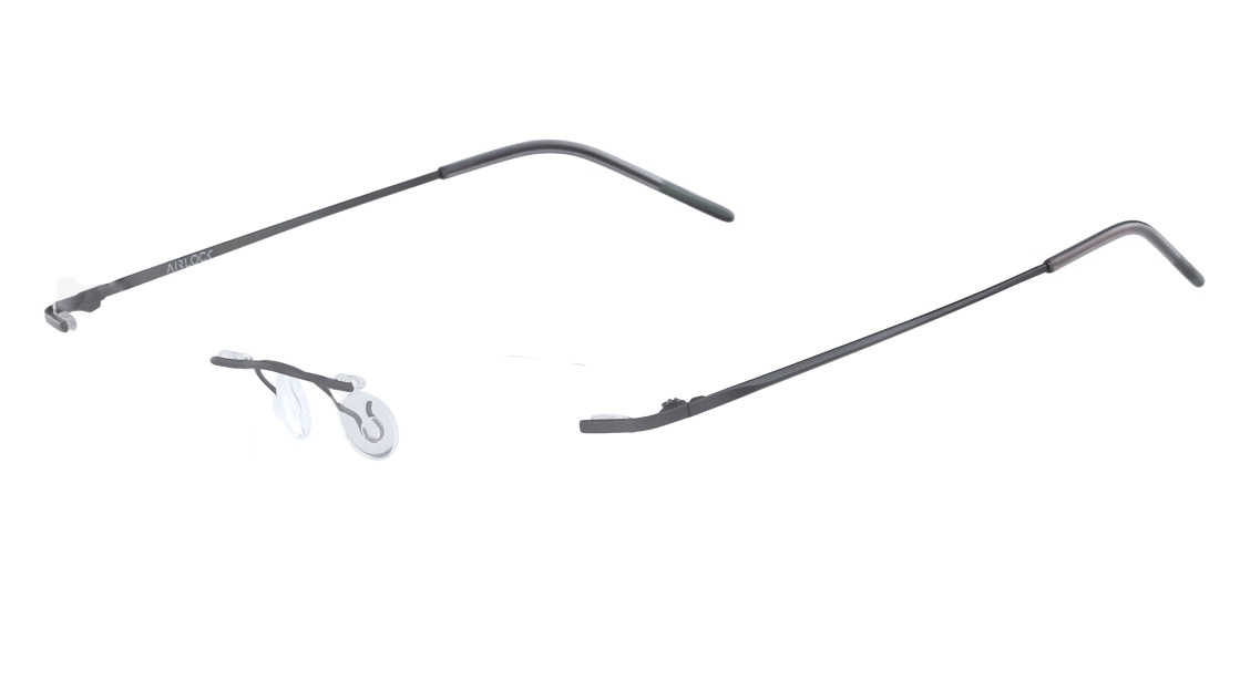 Airlock Wisdom Chassis CHASSIS Eyeglasses 035 Satin Grey Moss mm