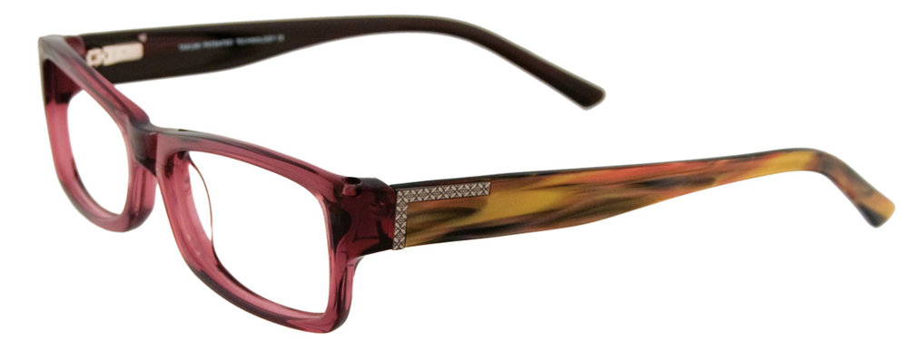 TAKUMI T9923 Eyeglasses 030 Clear Red 51mm