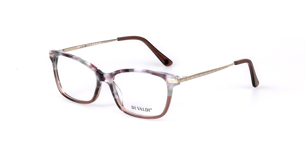 DIVALDI OPT DVO8120 Eyeglasses 010 Brown Gold 53mm