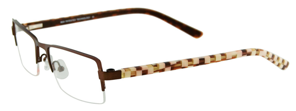 MDX MAGNETIC S3259 Eyeglasses 010 Satin Brown 49mm