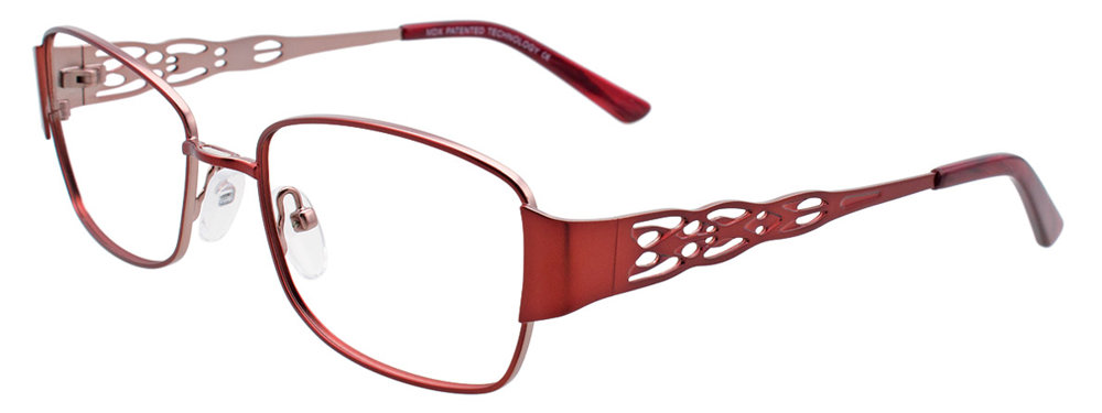 MDX MAGNETIC S3324 Eyeglasses 030 Satin Red 52mm