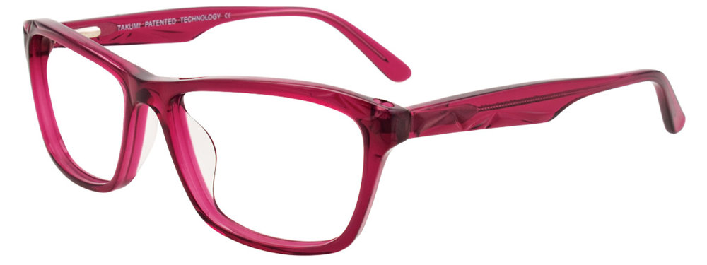 TAKUMI TK951 Eyeglasses 030 Clear Raspberry 53mm