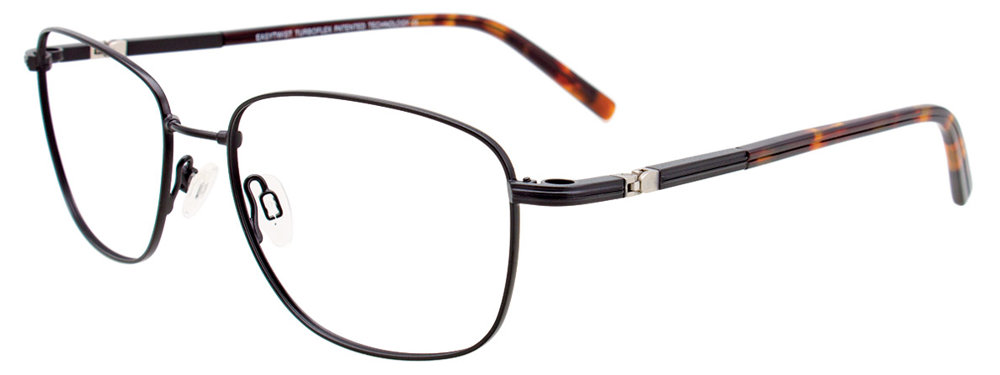 TWIST&CLIP CT261 Eyeglasses 090 Satin Black 55mm