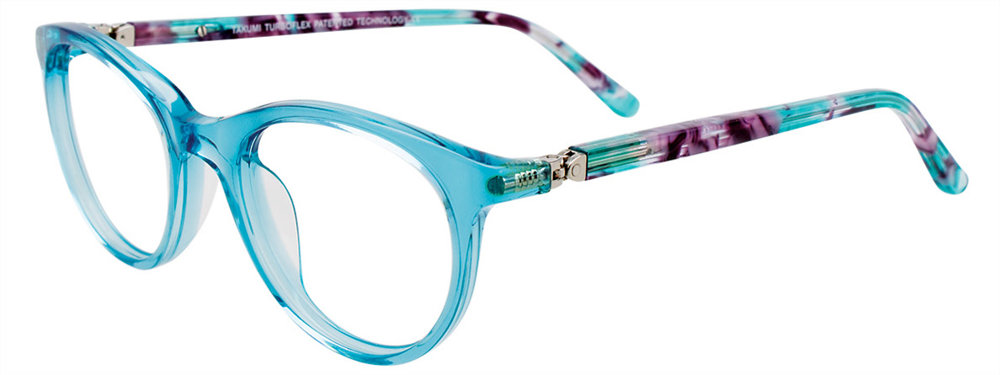 TAKUMI TK1113 Eyeglasses 060 Crystal Teal 44mm