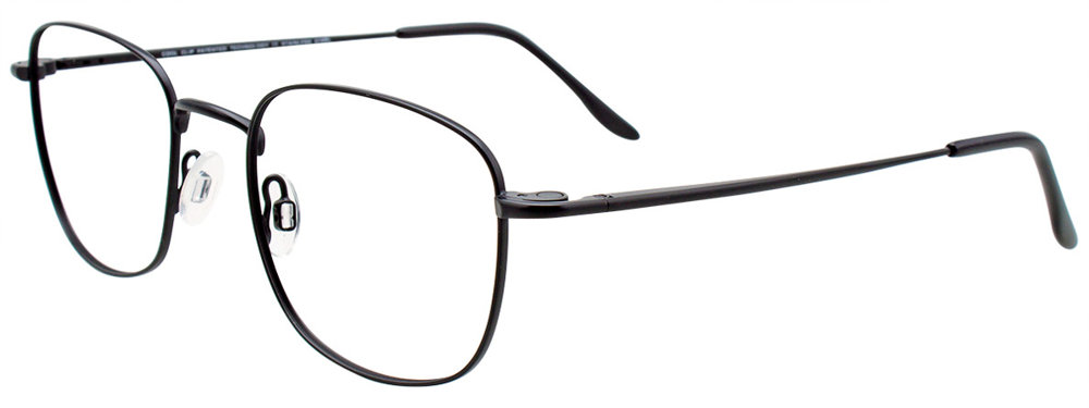 COOLCLIP CC837 Eyeglasses 090 Satin Black 51mm