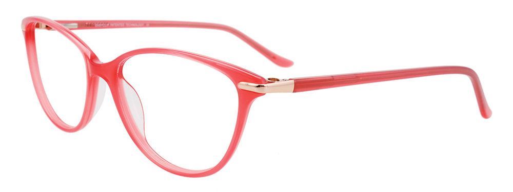 EASYCLIP EC504 Eyeglasses 035 Pink & Gold 54mm