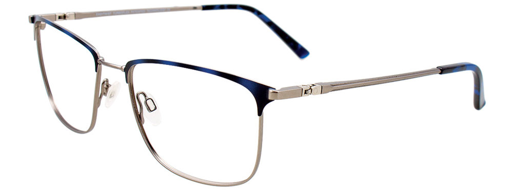 EASYTWIST ET998 Eyeglasses 050 Demi Blue & Steel 55mm