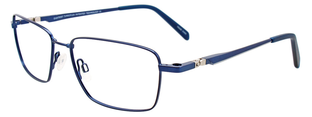 TWIST&CLIP CT257 Eyeglasses 050 Satin Dark Blue 55mm