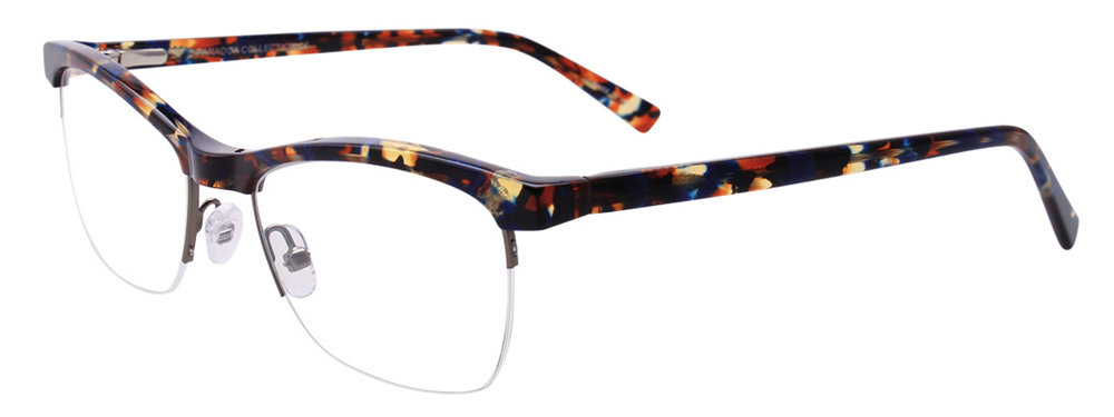 PARADOX P5018 Eyeglasses 050 Blue & Orange & Yellow 51mm