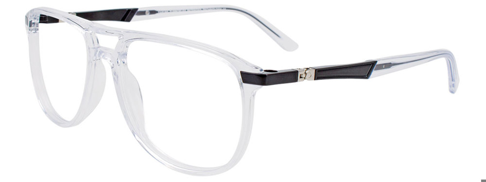 TAKUMI TK1127 Eyeglasses 070 Crystal & Shiny Black 53mm
