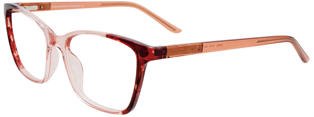 CARGO C5048 Eyeglasses 030 Light Pink Crystal & Demi Brown 51mm