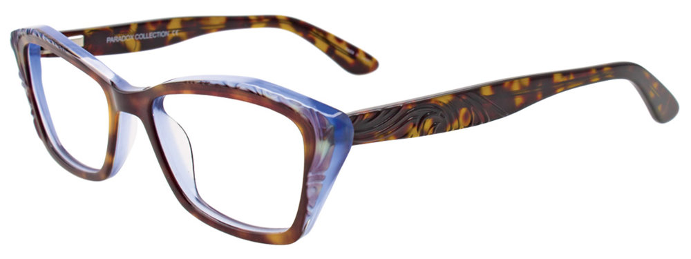 PARADOX P5021 Eyeglasses 050 Demi Blue & Tortoise 52mm
