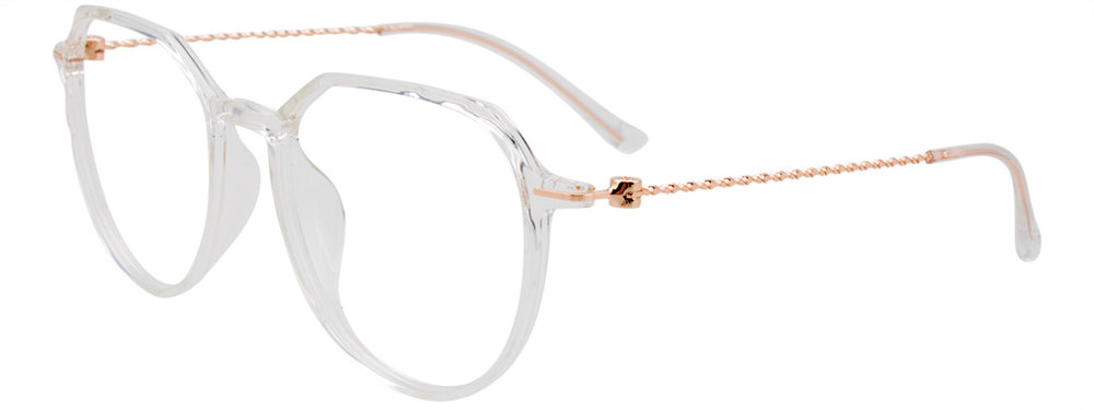 I CHILL C7016 Eyeglasses 070 Crystal & Gold 52mm