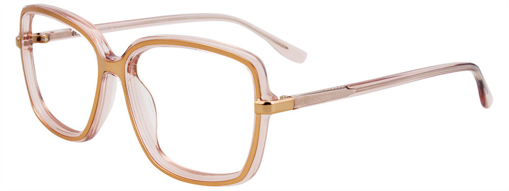 PARADOX P5063 Eyeglasses 010 Beige Crystal & Gold 55mm
