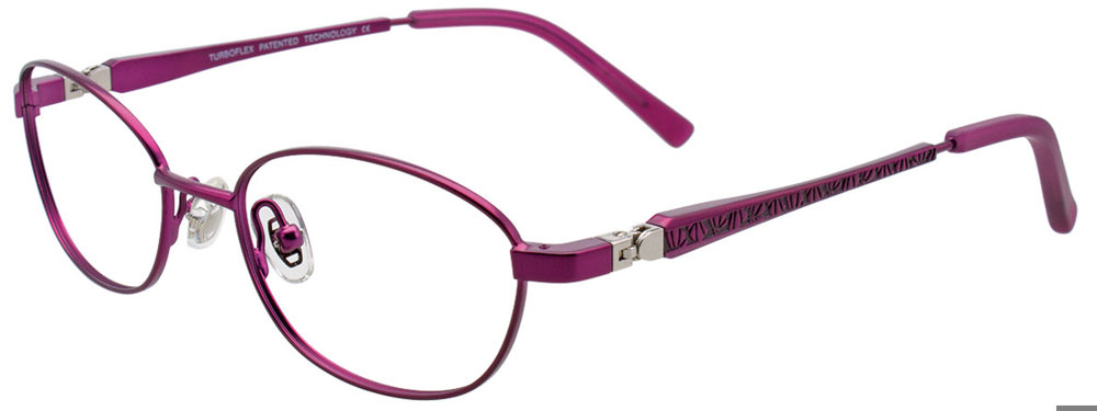 EASYCLIP EC365 Eyeglasses 030 Satin Fuchsia 46mm