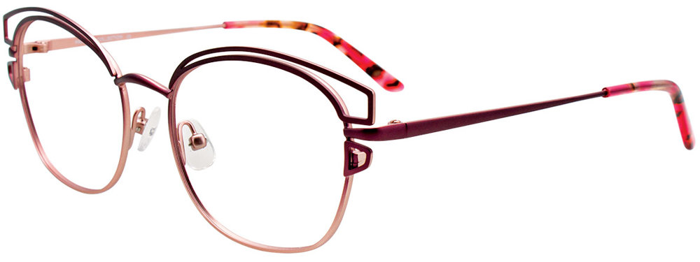 PARADOX P5058 Eyeglasses 030 Matt Dark & Light Pink Gradient 51mm