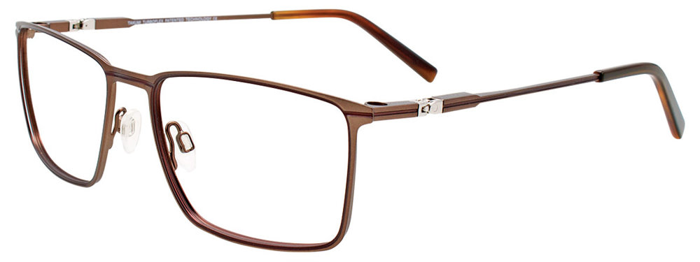 TAKUMI TK1115 Eyeglasses 010 Matt Brown & Dark Brown 54mm