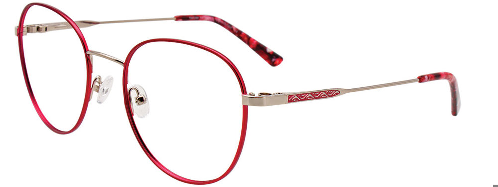 TAKUMI TK1140 Eyeglasses 030 Satin Red & Shiny Grey 53mm