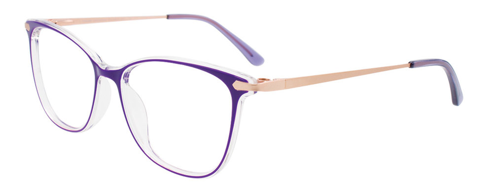 TAKUMI TK1128 Eyeglasses 080 Violet & Crystal 51mm