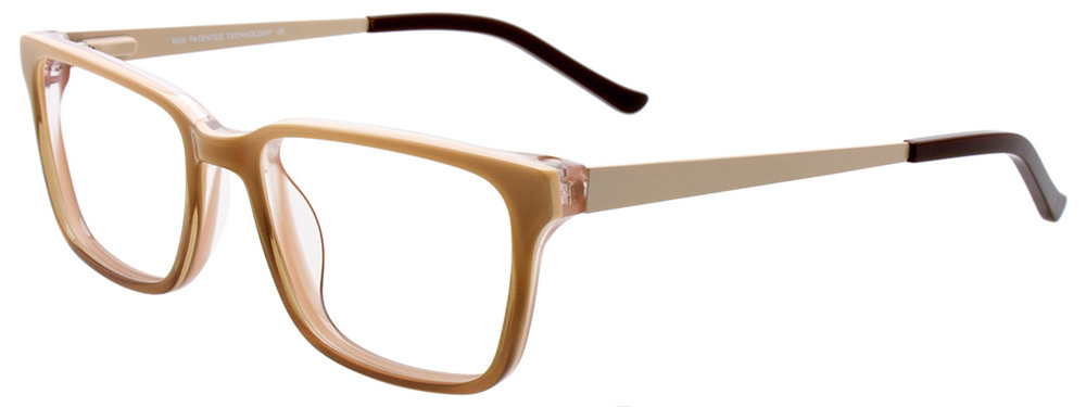 MDX MAGNETIC S3314 Eyeglasses 010 Beige & Brown & Crystal 50mm