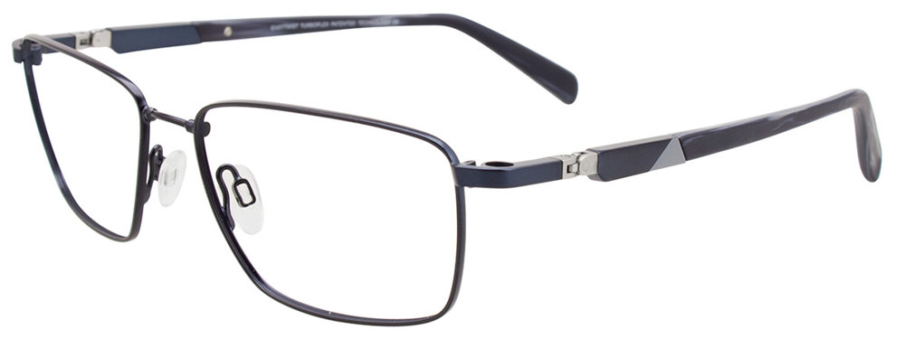 TWIST&CLIP CT258 Eyeglasses 050 Satin Dark Blue 54mm