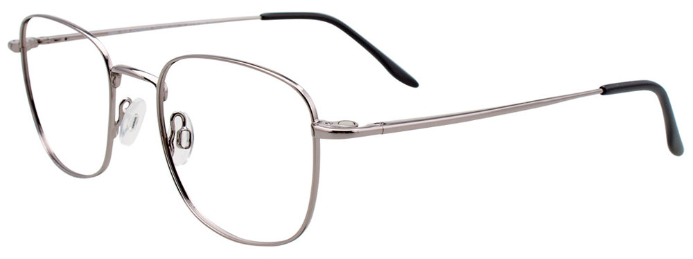 COOLCLIP CC837 Eyeglasses 020 Shiny Gunmetal 51mm