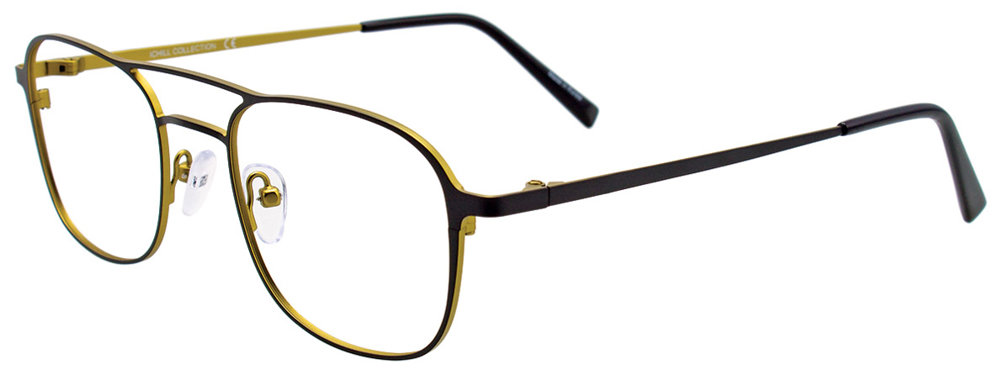 I CHILL C7003 Eyeglasses 090 Matt Black & Olive 49mm