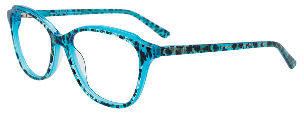 TAKUMI TK1126 Eyeglasses 060 Turquoise Crystal with animal print 53mm