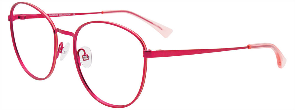 PARADOX P5065 Eyeglasses 030 Satin Dark Pink & Salmon 52mm