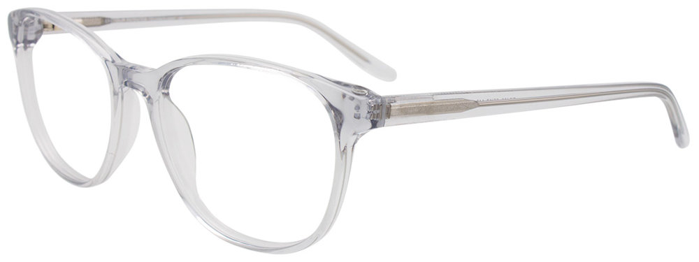 EASYCLIP EC490 Eyeglasses 020 Light Grey Crystal 55mm