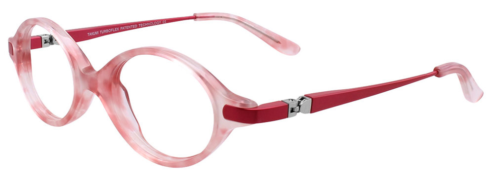 TAKUMI TK1042 Eyeglasses 030 Light Pink & Crystal 40mm