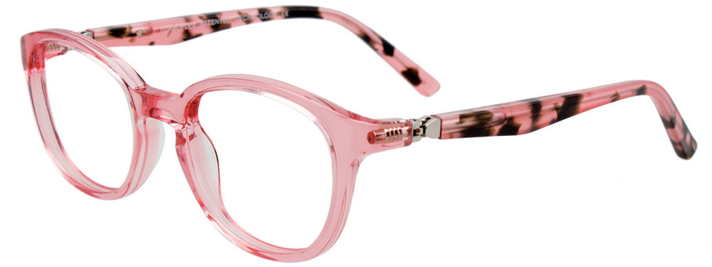 EASYCLIP EC495 Eyeglasses 030 Pink Crystal 45mm