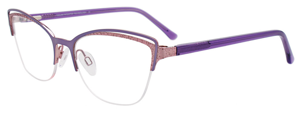 TAKUMI TK1124 Eyeglasses 080 Satin Purple & Light Pink 52mm