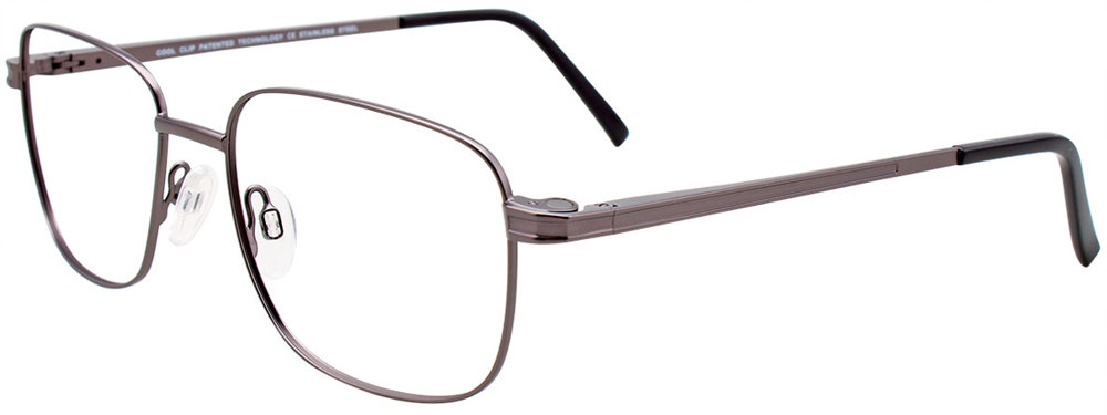 COOLCLIP CC838 Eyeglasses 020 Satin Grey 55mm